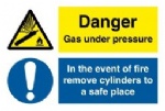 IMO sign3102:Warning gas under pressure