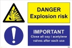 IMO sign3100:Danger explosion risk