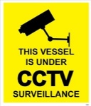 IMO sign2896:Under CCTV surveillance