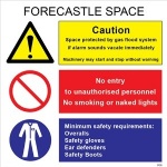 IMO sign3128:Forecastle space