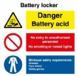 IMO sign3123:Battery locker