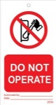 IMO sign2530:Do not operate