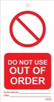 IMO sign2528:Do not use out of order