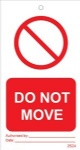 IMO sign2524:Do not move
