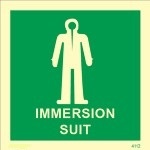 IMO sign4112:Immersion Suit
