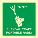 IMO sign4113:Survival Craft Portable
