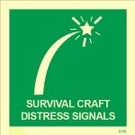 IMO sign4116:Survival Craft Distress Signals