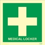IMO sign4127:Medical Locker